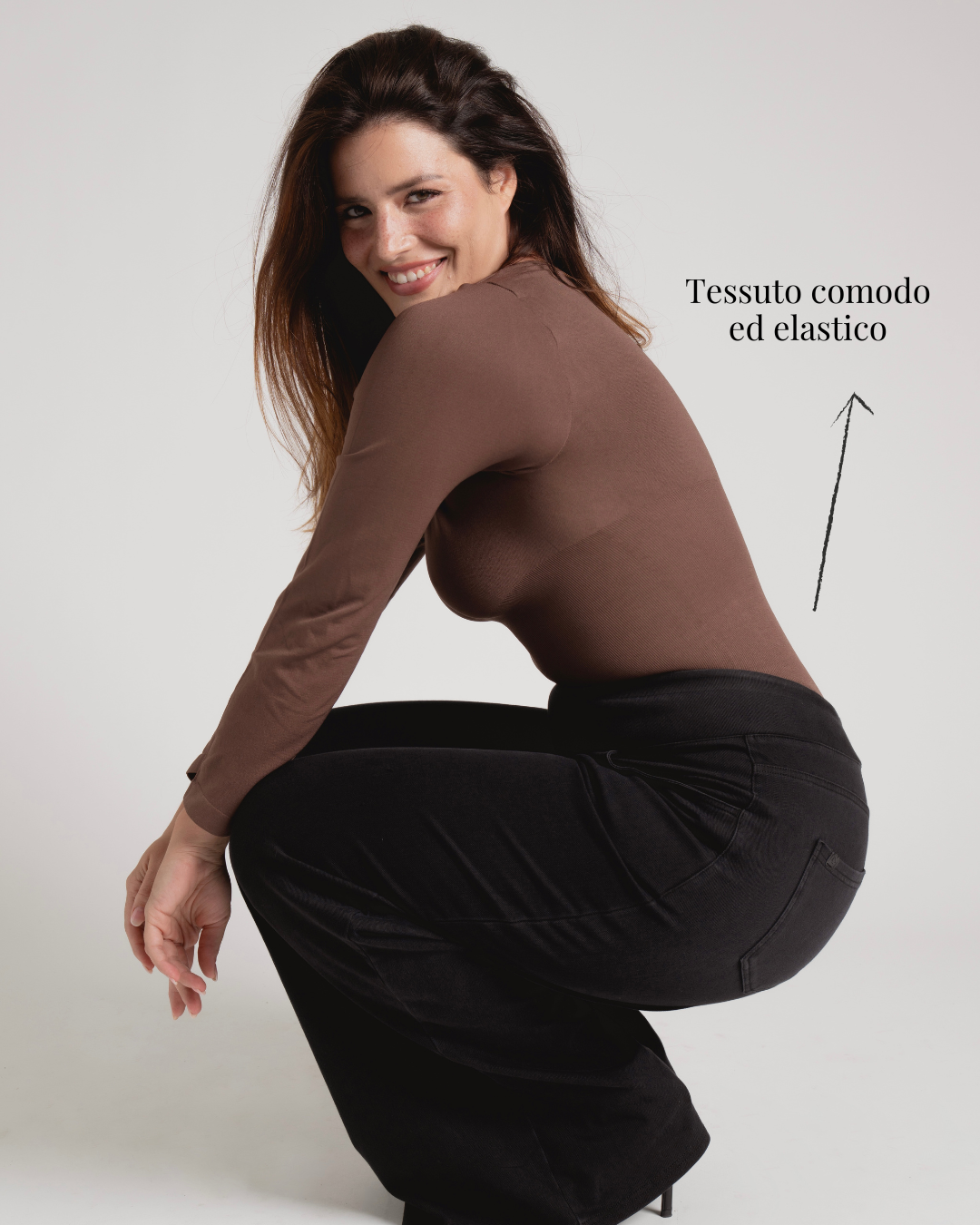 Jeans Modellante Nero