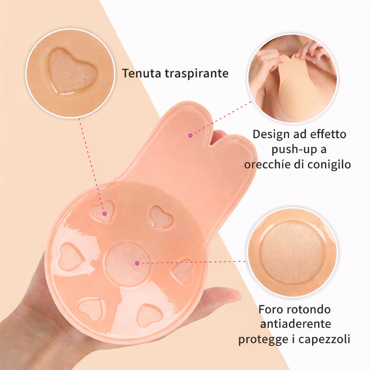 Copricapezzoli Push Up