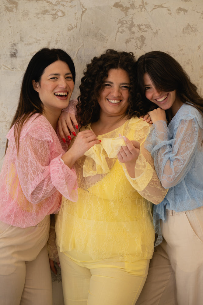 Camicia Leggera in Pizzo