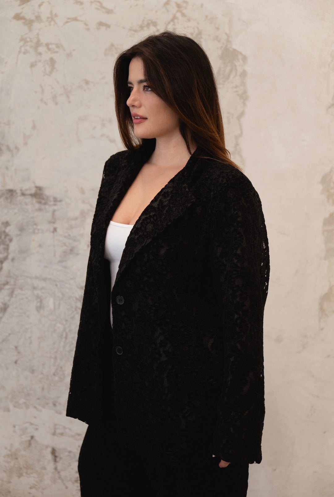 Blazer Elegante in Pizzo