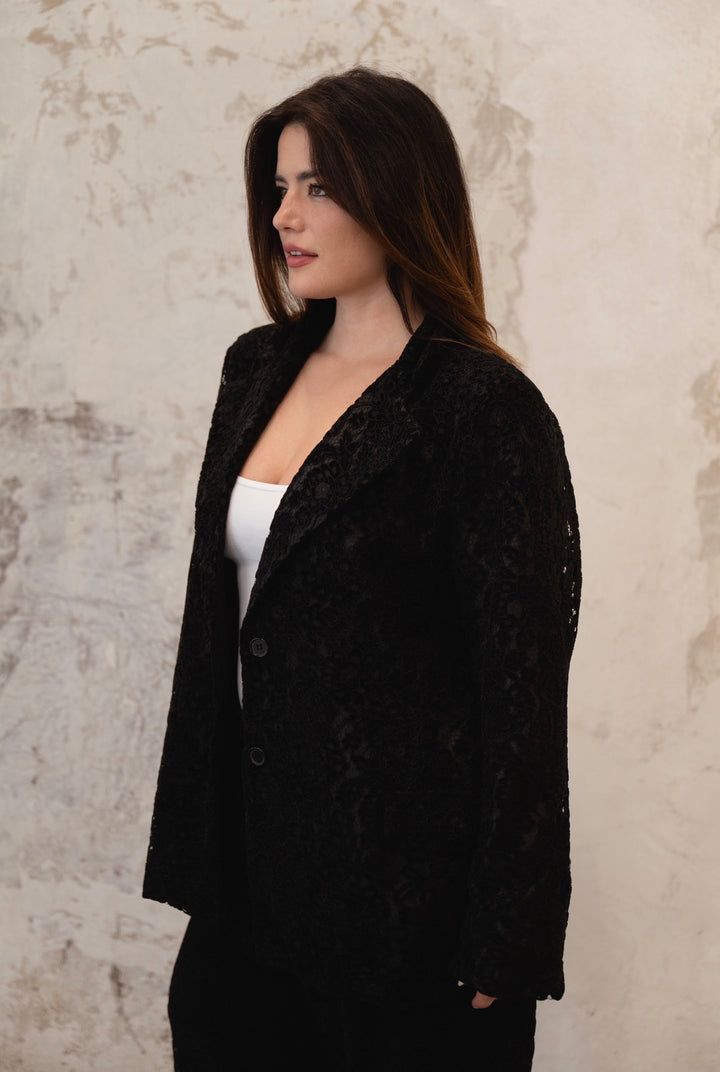 Blazer Elegante in Pizzo