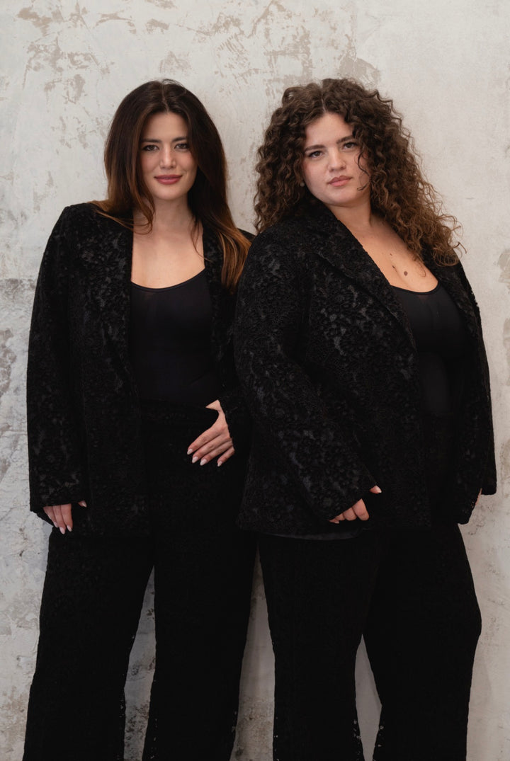 Blazer Elegante in Pizzo